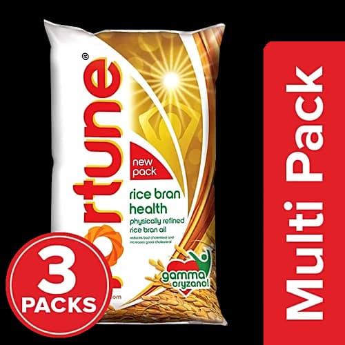 Fortune Refined Oil Rice Bran 3x1 l