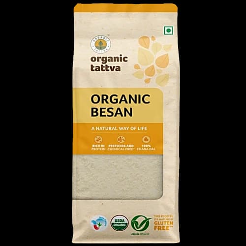 Organic Tattva Organic Besan 500 g Pouch