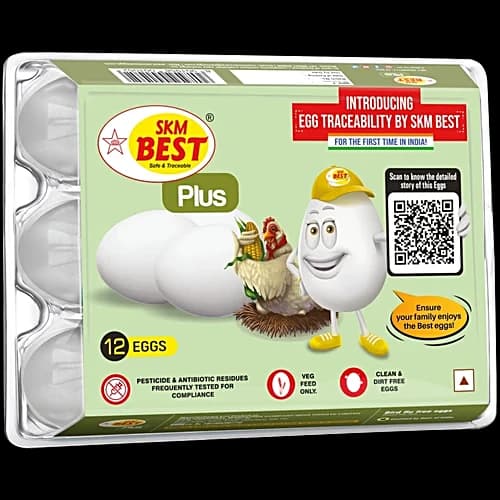 Best Plus Egg Veg Feed No Bad Odour 12 pcs Pouch