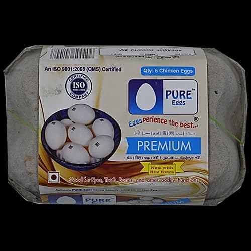 Pure Eggs Premium 6 pcs