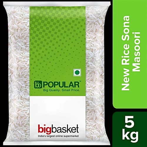 Bb Popular New Rice Sona Masoori 5 kg