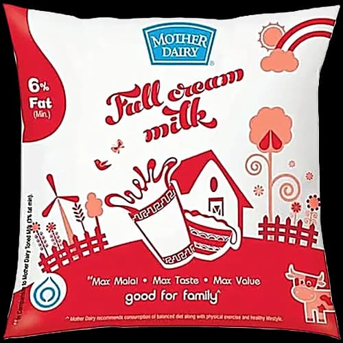 Mother Dairy Full Cream Milk 500 ml
