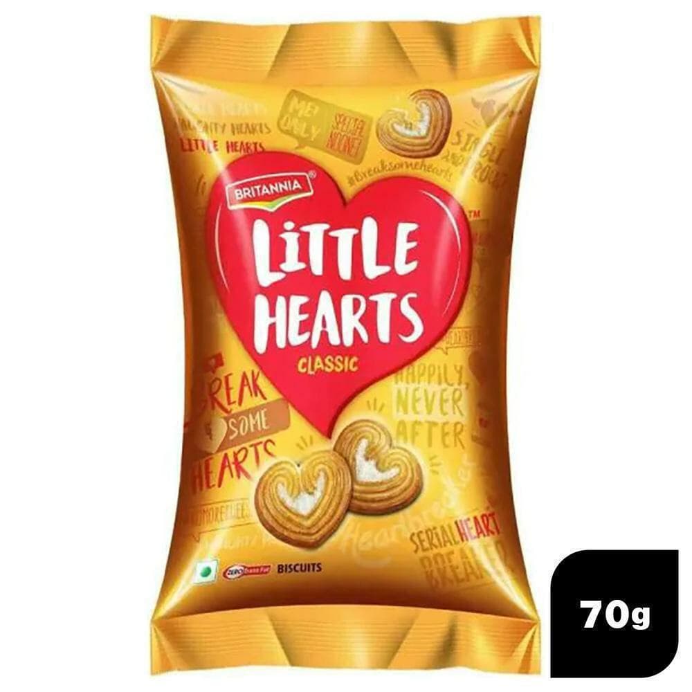 Britannia Little Hearts Classic Biscuits 70 g