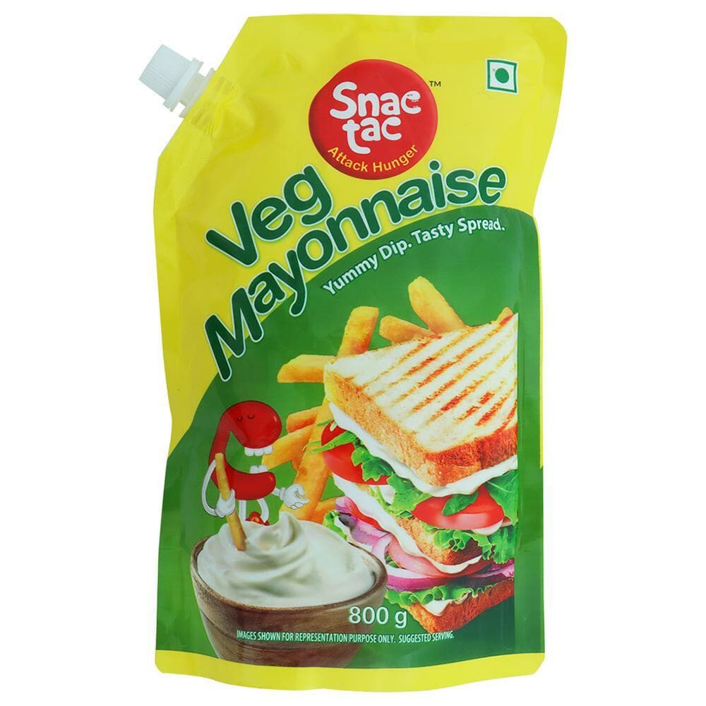 Snactac Veg Mayonnaise 800 g