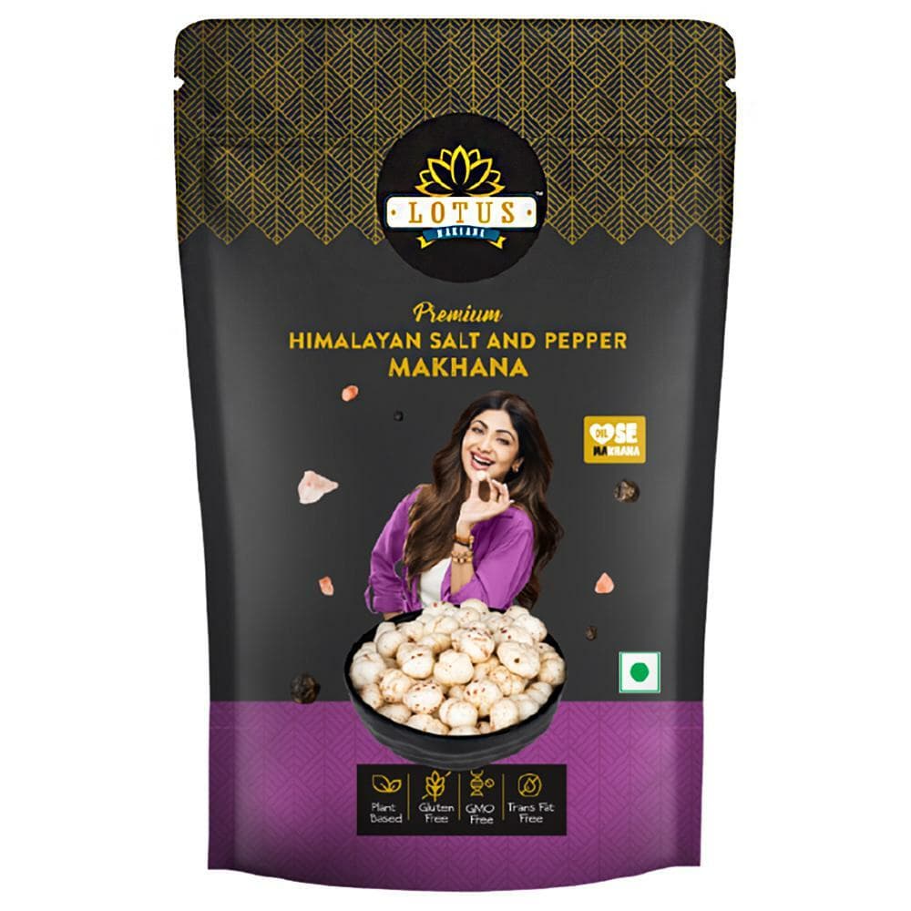Lotus Himalayan Salt & Pepper Makhana 55 g