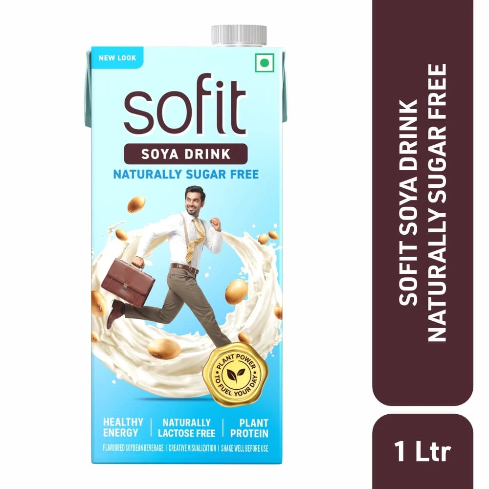 Sofit Naturally Sugar Free Soya Drink 1 L
