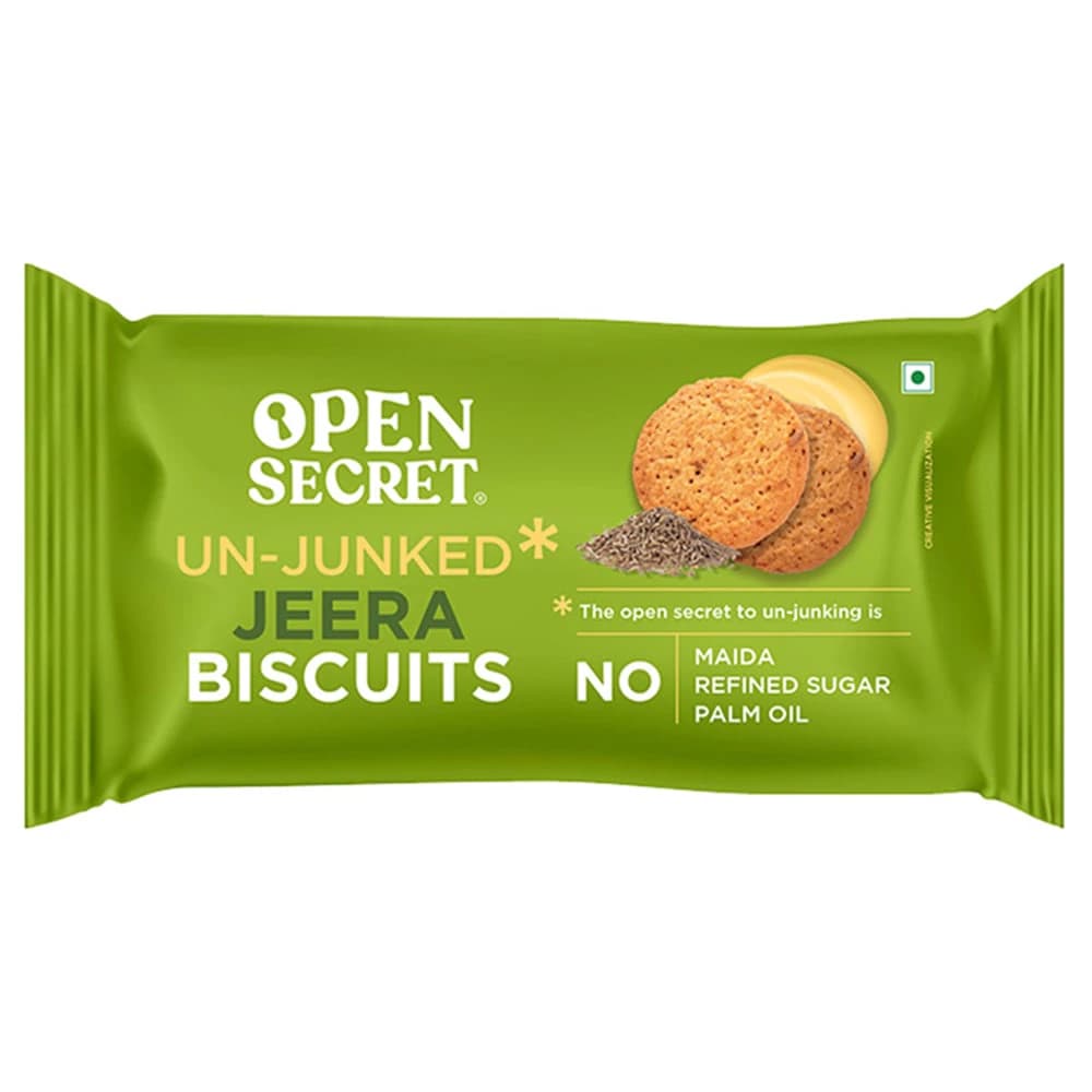 Open Secret Un-Junked Jeera Biscuits 40 g