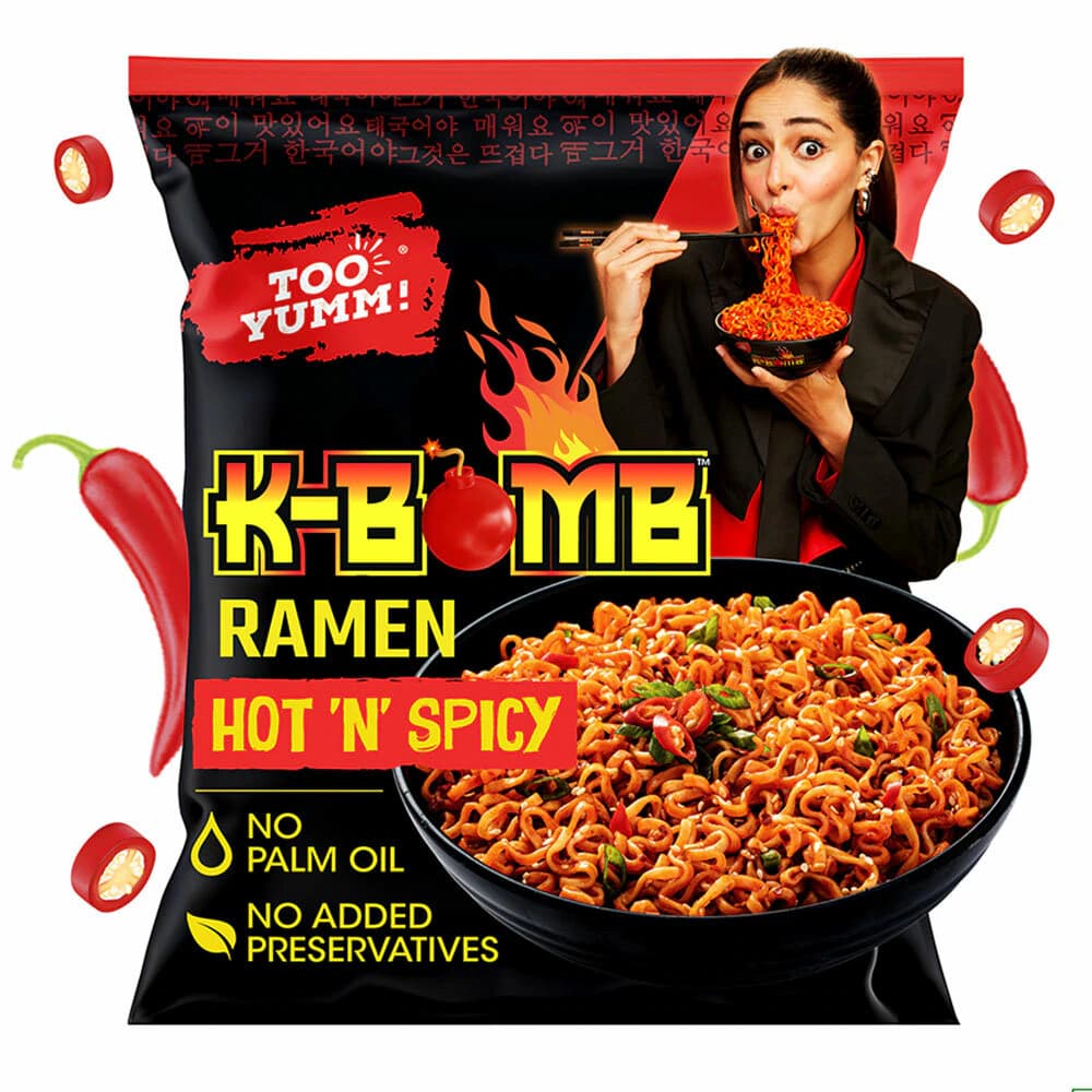 Too Yumm K Bomb Hot and Spicy Ramen 79 g