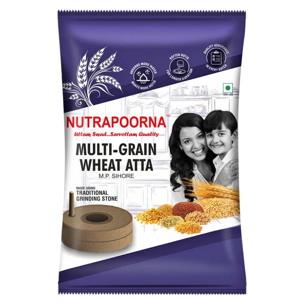 Nutrapoorna Multigrain Wheat Atta 5 kg