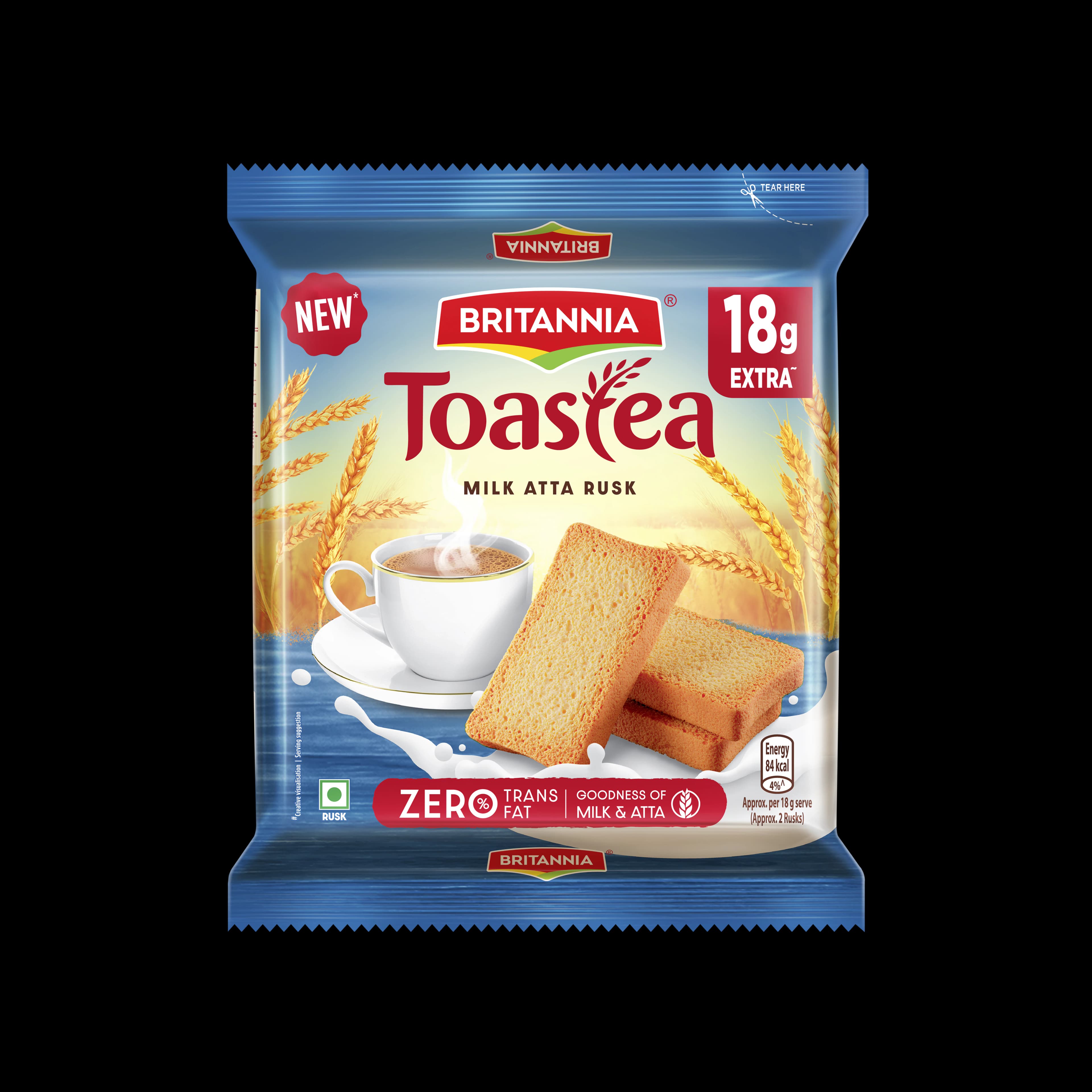 Britannia Milk Rusk Toastea 182 g