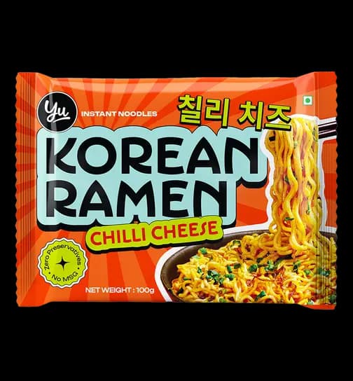 Yu Chilli Cheese - Korean Ramen Noodles 100 g x 2