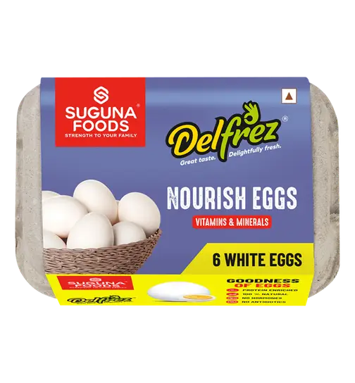 Delfrez Suguna Nourish - Vitamins & Minerals Egg 6 Pieces x 2