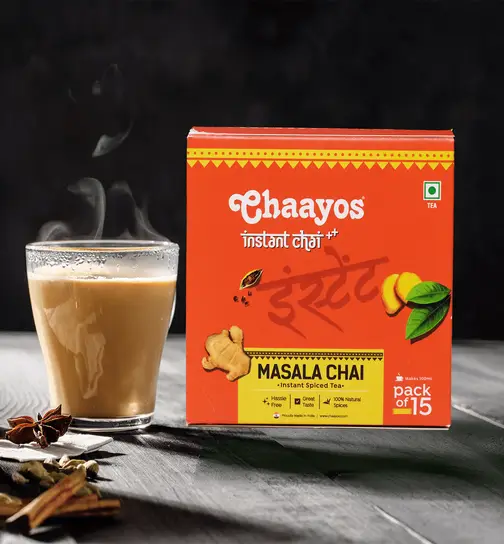 Chaayos Instant Tea Premix - Regular Sugar - Masala Flavour 210 g