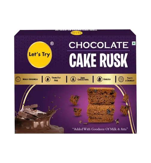 Let's Try Chocolate Cake Rusk 200 g