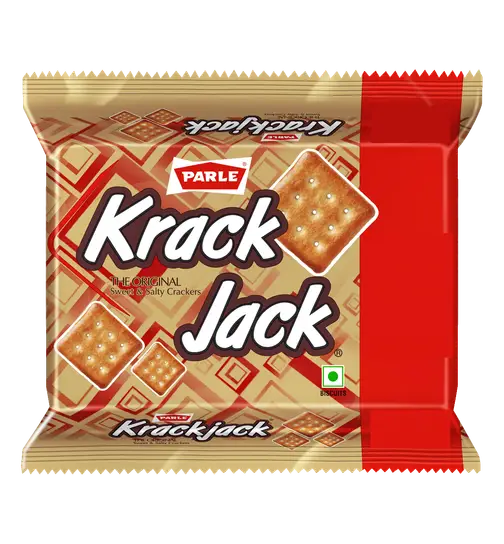 Parle Krack Jack Sweet & Salty Crackers 176.4 g x 2