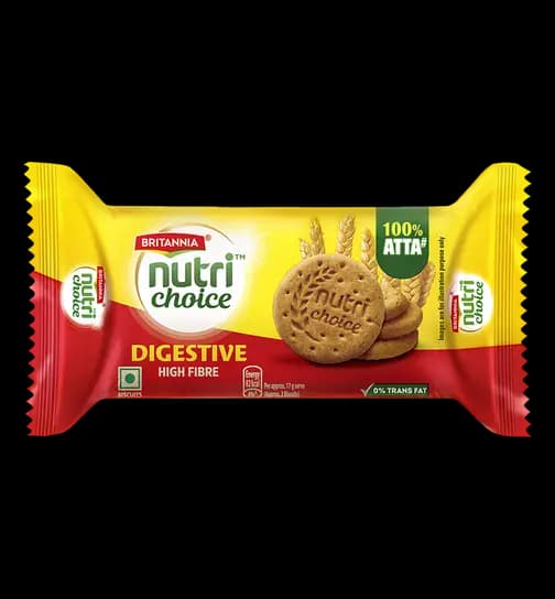 Britannia Nutrichoice Hi-Fibre Digestive Biscuits 116 g x 4