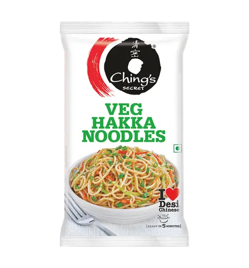 Ching’s Secret Hakka Noodles with Masala, Complete Hakka Noodle Kit (Serves 2) 140 g x 2