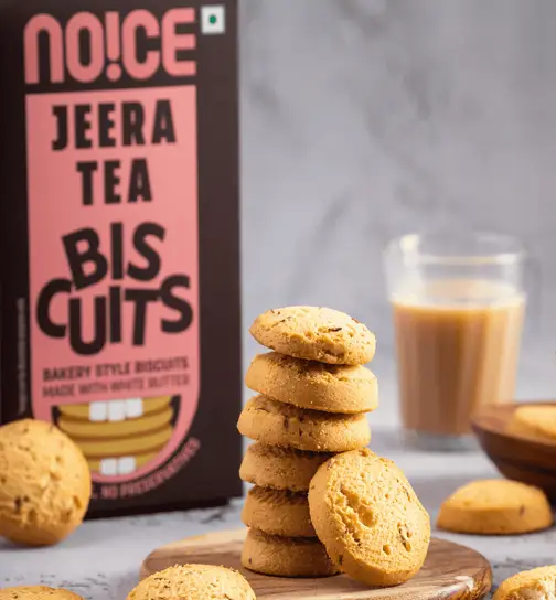 NOICE Jeera Tea Biscuits (Zero Palm Oil Cookies) 200 g