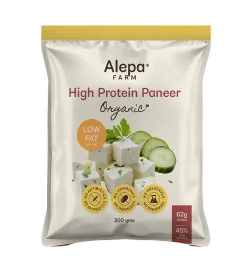 Alepa Farm Organic High Protein Paneer 200 g