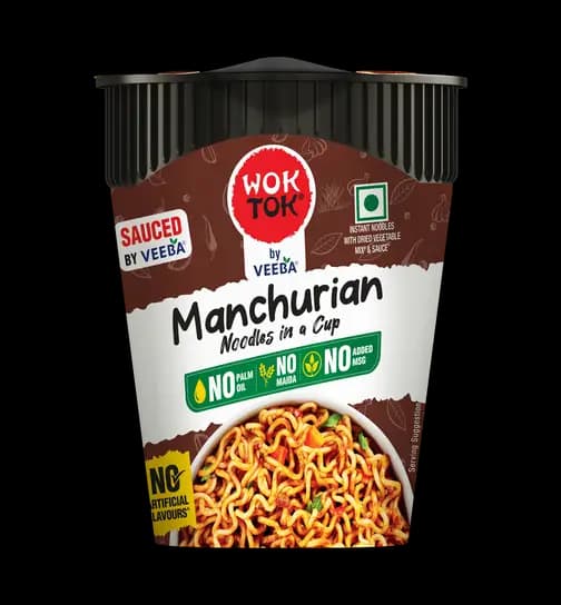 WOK TOK BY VEEBA MANCHURIAN CUP NOODLES 92.5 g