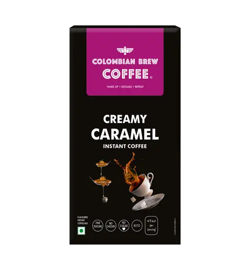 Colombian Brew Coffee Creamy Caramel Instant Coffee 40 g