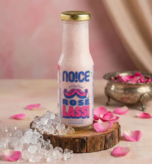NOICE Fresh Rose Thick Lassi (Homestyle) 200 ml x 2