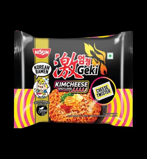 Nissin Geki Kimcheese Korean Ramen with Cheese Twister 130 g