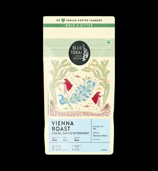 Blue Tokai Vienna Ground Coffee (Dark Roast) 250 g