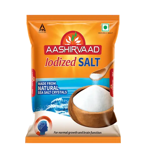 Aashirvaad Iodised Salt 1 kg