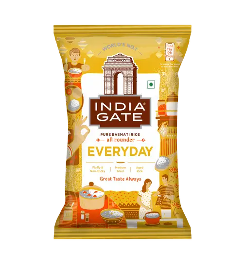 India Gate Everyday Basmati Rice 1 kg