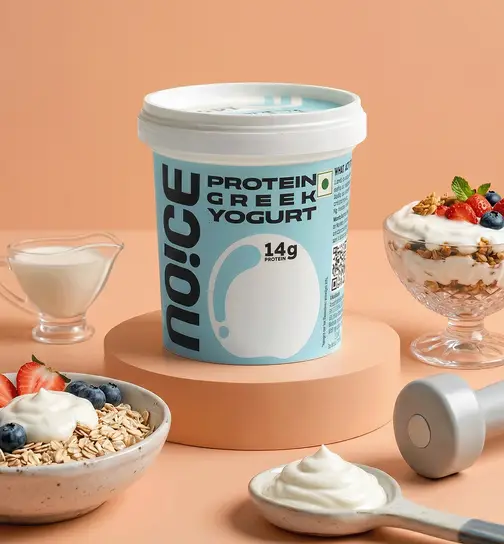 NOICE Protein Greek Yogurt (14g Protein Per Pack, No Preservatives) 100 g x 2