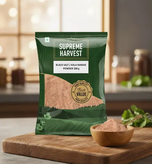 Supreme Harvest Black Salt Powder 200 g