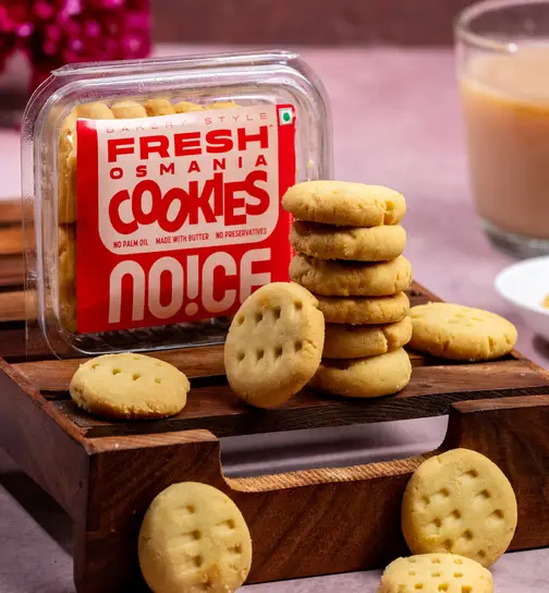 NOICE Fresh Bakery Butter Osmania Biscuit (Mini Cookies) 70 g x 2