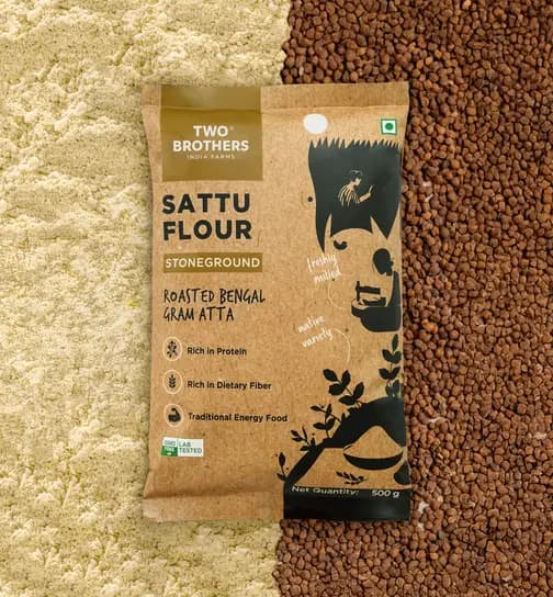 Two Brothers India Farms Sattu Flour 1 kg