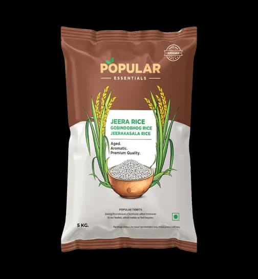 Popular Essentials Jeera Rice 5 kg