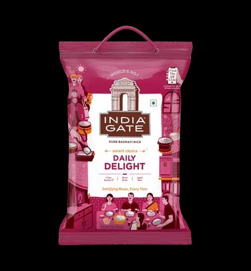 India Gate Daily Delight Basmati Rice For Daily Use 5 kg
