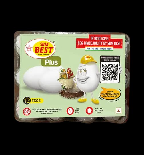 Skm Best Plus Eggs 12 Pieces