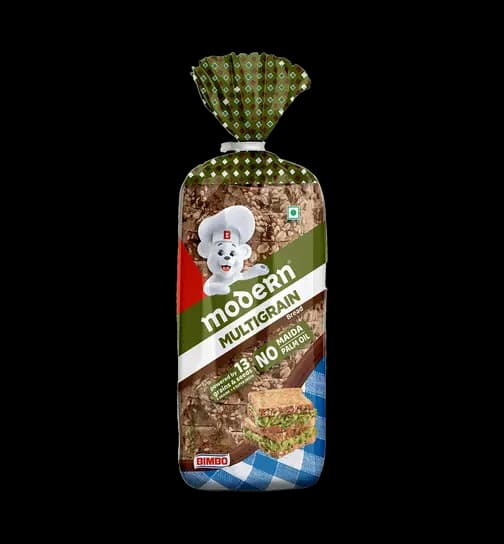 Modern Multigrain Bread- 13 Grains & Seeds (Zero Maida) 400 g