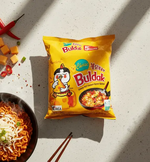 Samyang Buldak Hot Chicken Flavour Ramen Cheese 700 g