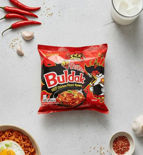 Samyang Buldak Hot Chicken Ramen 2X Spicy Noodles 140 g