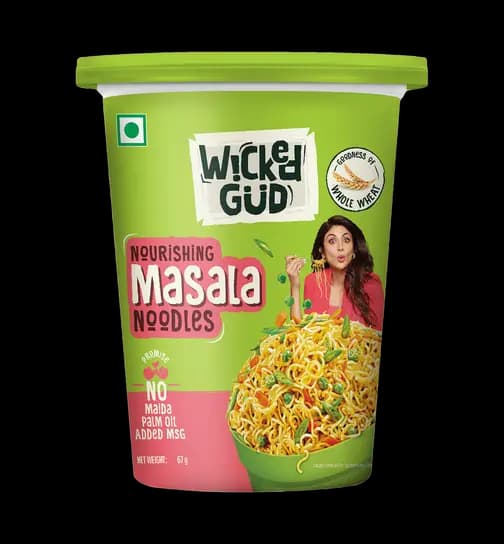 Wickedgud Instant Masala Cup Noodles 67 g