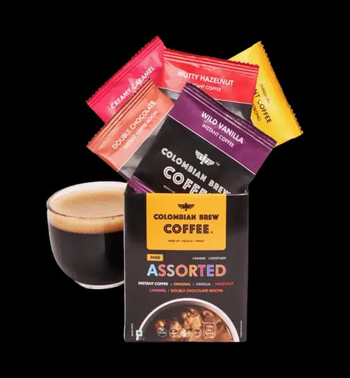 Colombian Brew Coffee Mini Assorted Instant Coffee 20 g