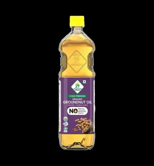 24 Mantra Groundnut Oil 1 ltr