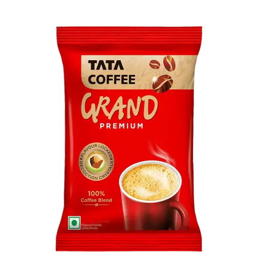 Tata Coffee Premium Instant Coffee, 100% Coffee Blend 45 g