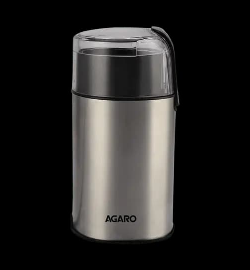 Agaro Grand Coffee Grinder, Stainless Steel, Portable(Silver) 1 unit