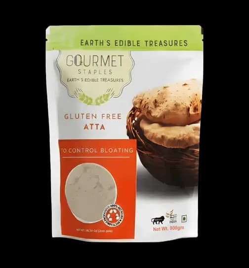 Gourmet Staples Gluten Free Atta, Gluten Free Flour 900 g