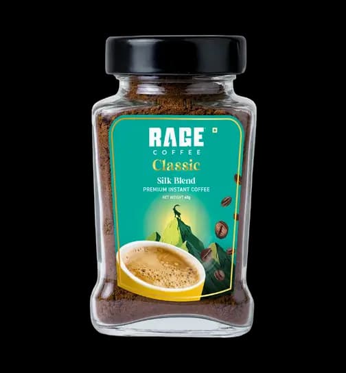 Rage Silk Blend Classic Instant Coffee 60 g