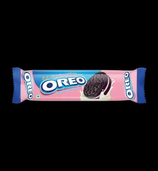 Cadbury Oreo Strawberry Creme Sandwich Biscuits 108.55 g x 2