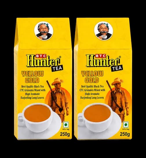 BTC Hunter Tea Yellow Gold Black Tea Set of 2 500 g
