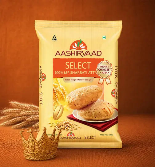 Aashirvaad Select Sharbati Atta 1 kg